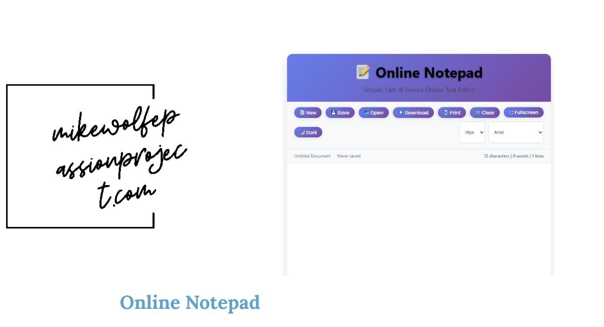 Online Notepad